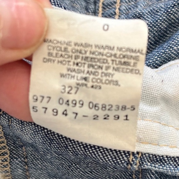 Vintage Levi's Two Horse Brand Carpenter Overalls 90's - Picture 7 of 11